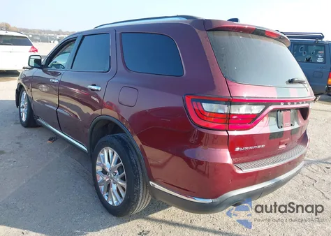 2017 Dodge Durango Sxt Rwd from USA, damaged, VIN 1C4RDHAGXHC600458